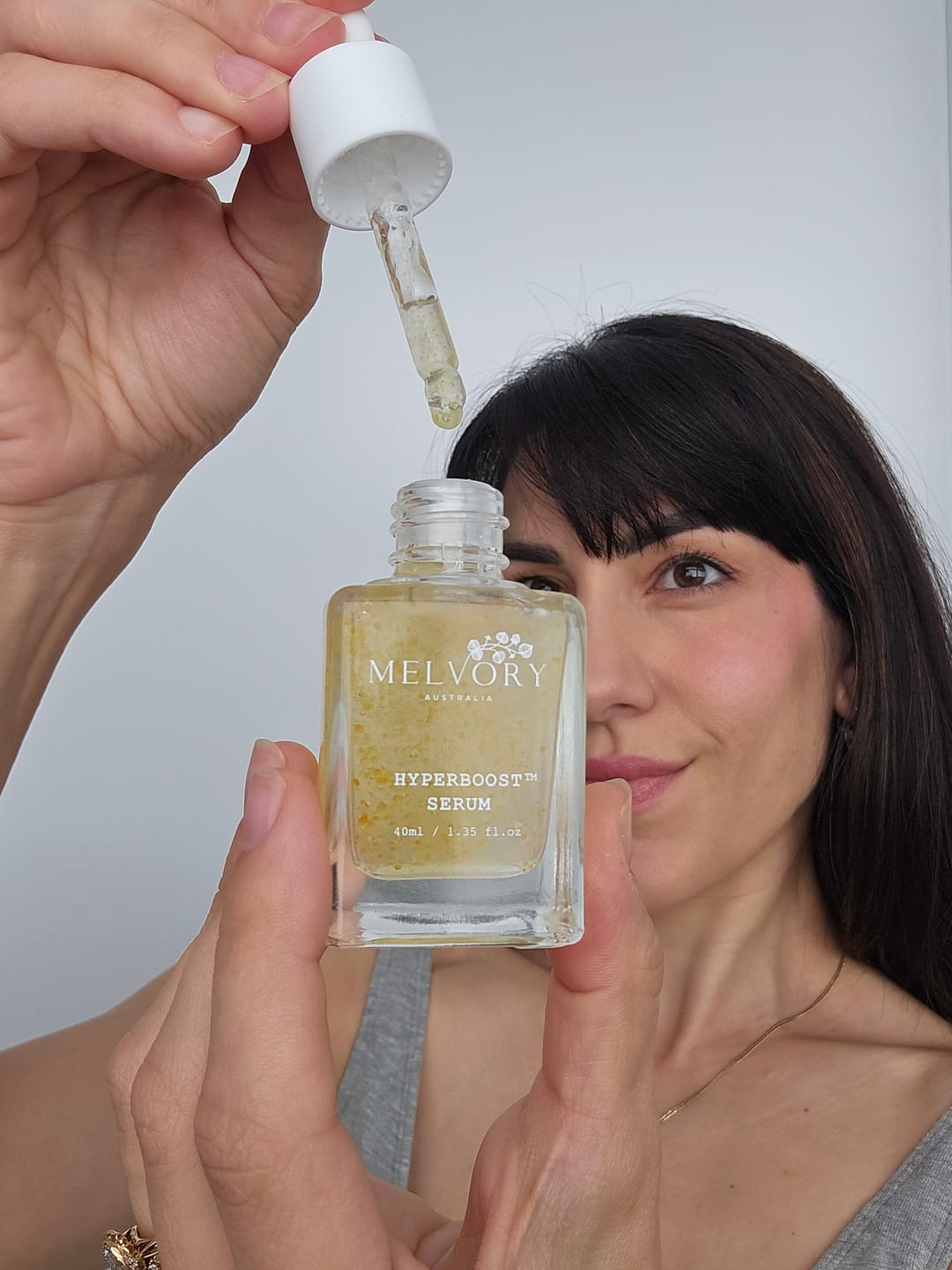 Customer photo review of Vitamin C 10% HYPERBOOST® Serum