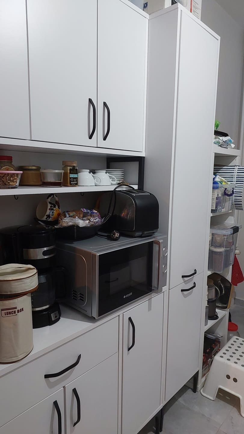 Customer photo review of Rani JE134 Çok Amaçlı Dolap 10 Kapaklı 1 Çekmeceli Kiler Mutfak Dolabı Beyaz