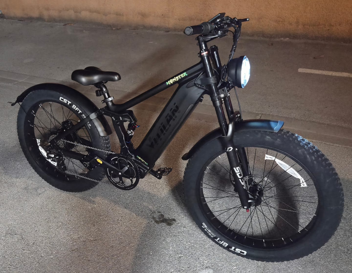 Customer photo review of T7PRO Full Suspension Mountain E-bike