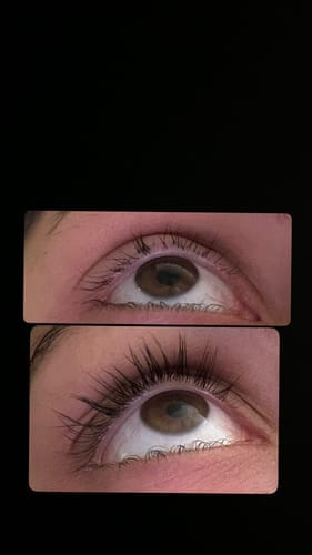 Customer photo review of LURIA Siero Per Ciglia
