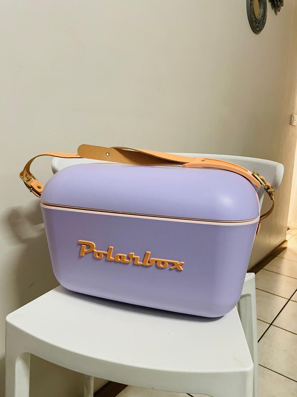 Customer photo review of Polarbox Retro Cooler Box 20L / 12L Purple