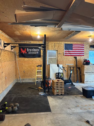 Customer photo review of Freedom Strength banner