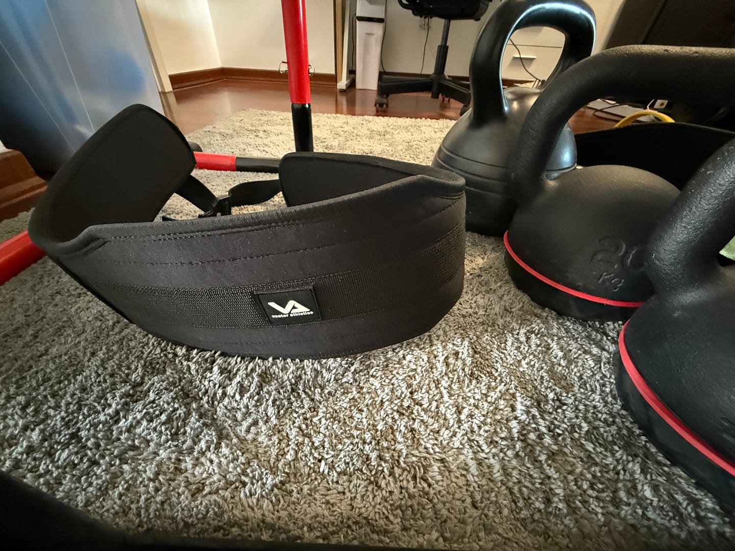 Customer photo review of Split Squat Resistance Band Belt
