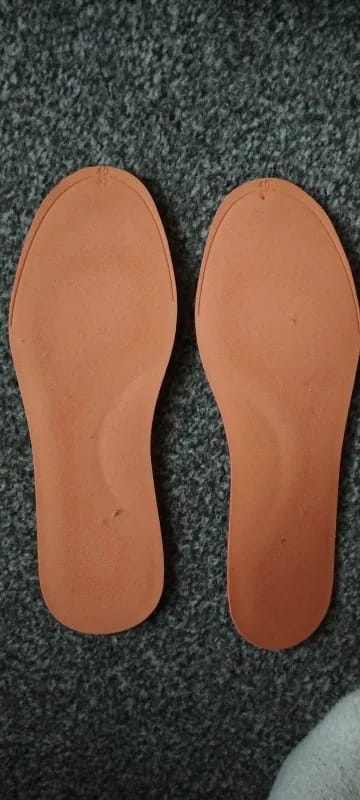 Customer photo review of Winter Self-Heating Insoles – Memory Foam, Fur & Extra Warm Shoe Inserts