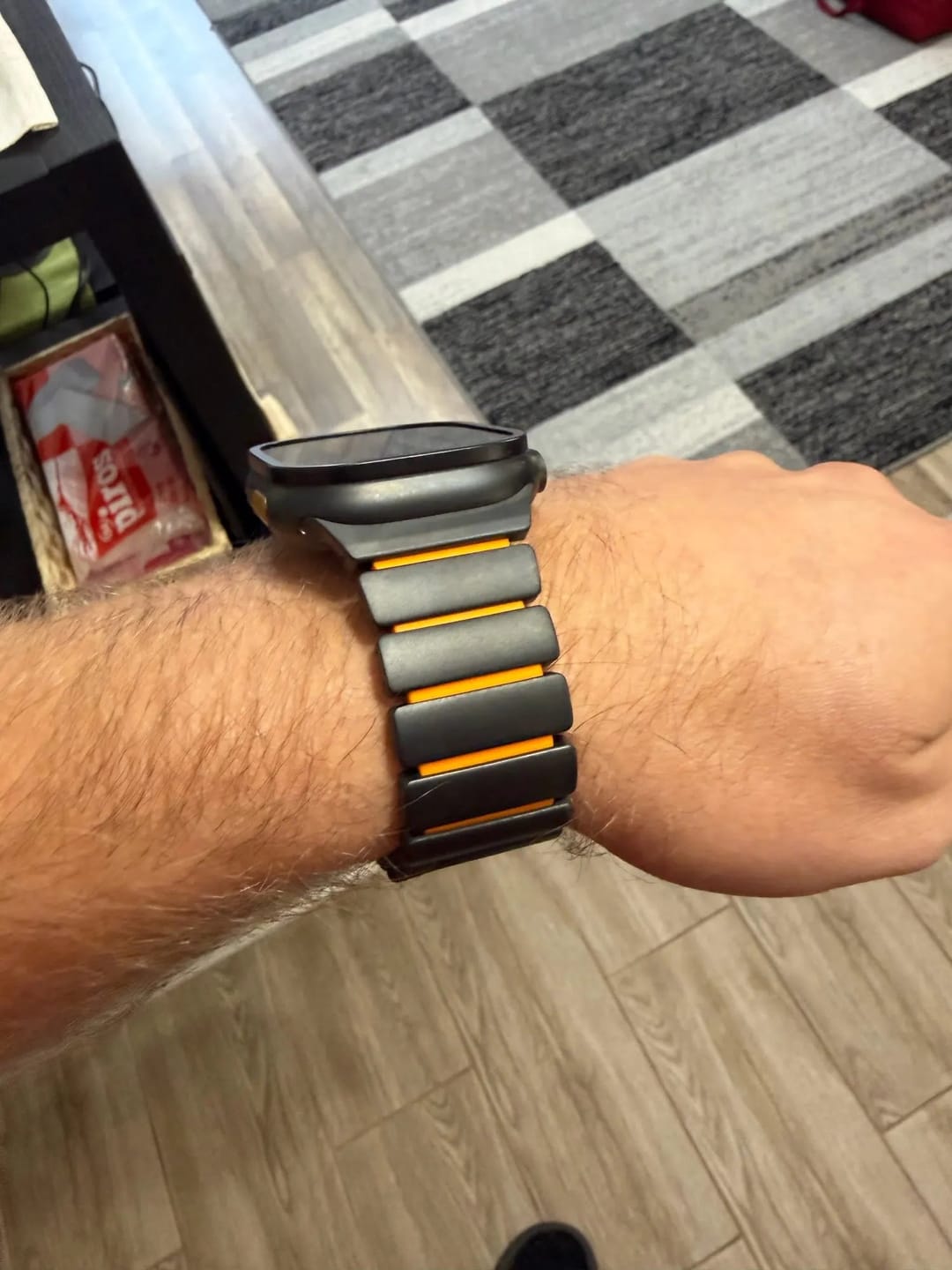 Customer photo review of WatchBand Titanium Sport