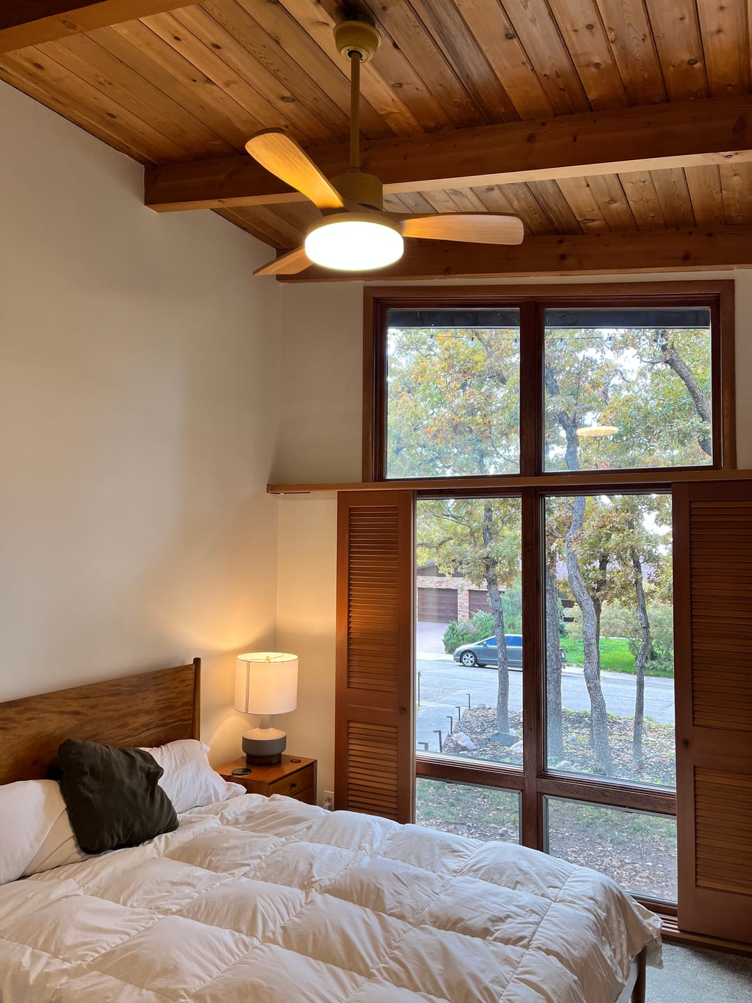 Customer photo review of WOMO Scandi Reversible Ceiling Fan with Light-WM5002