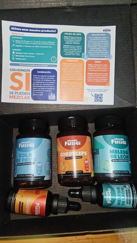 Customer photo review of Cola de Pavo en Capsulas - Ultra Concentrado