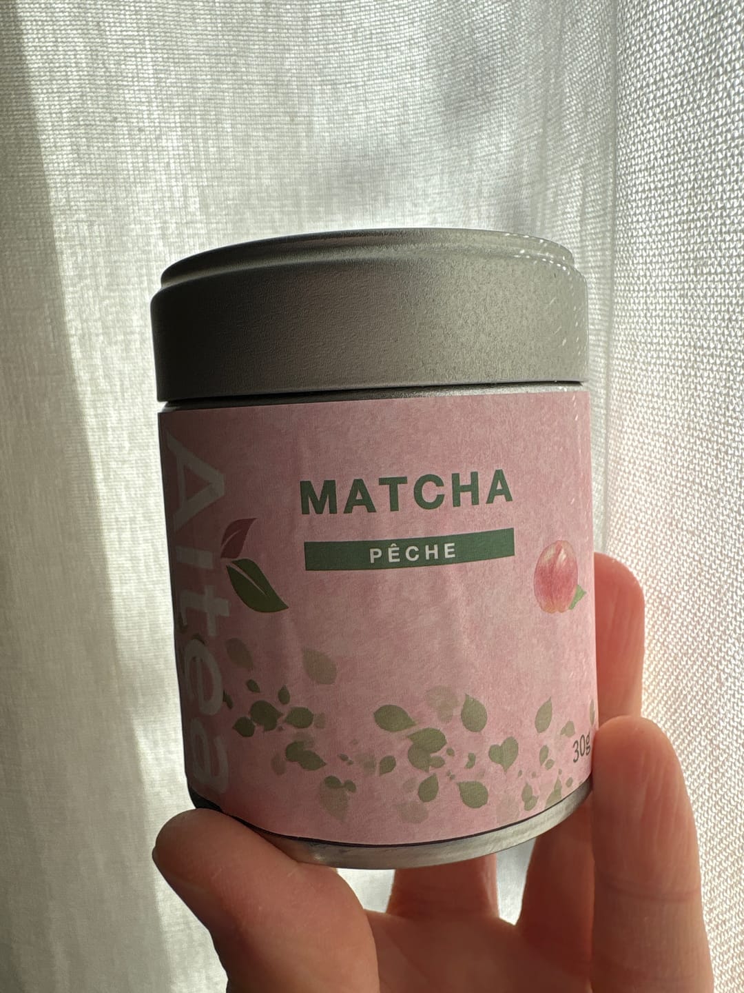 Customer photo review of Matcha pêche