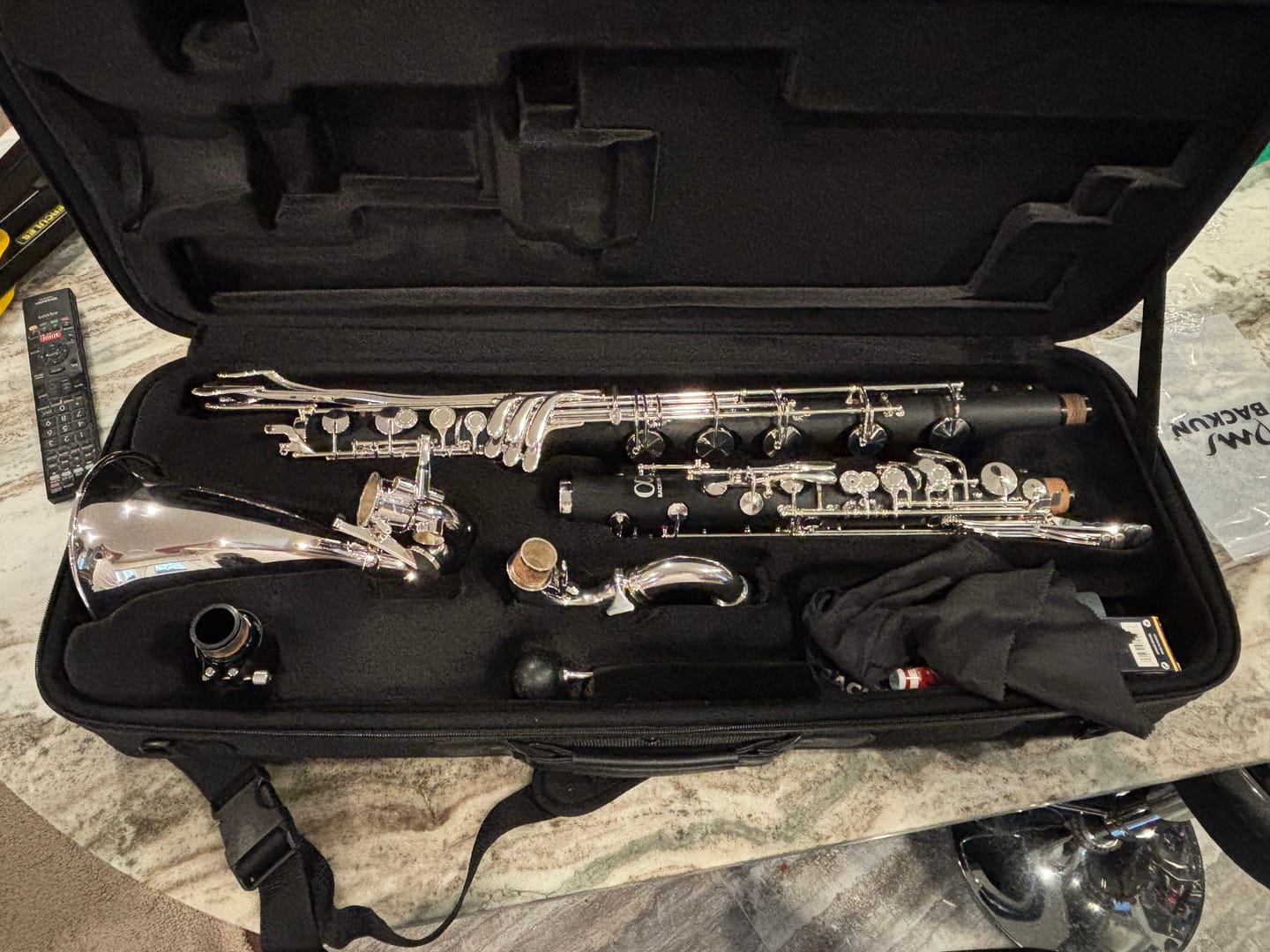 Customer photo review of Alpha Low C Bass Clarinet