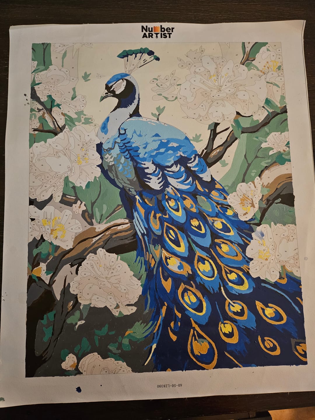 Customer photo review of Charming Peacock