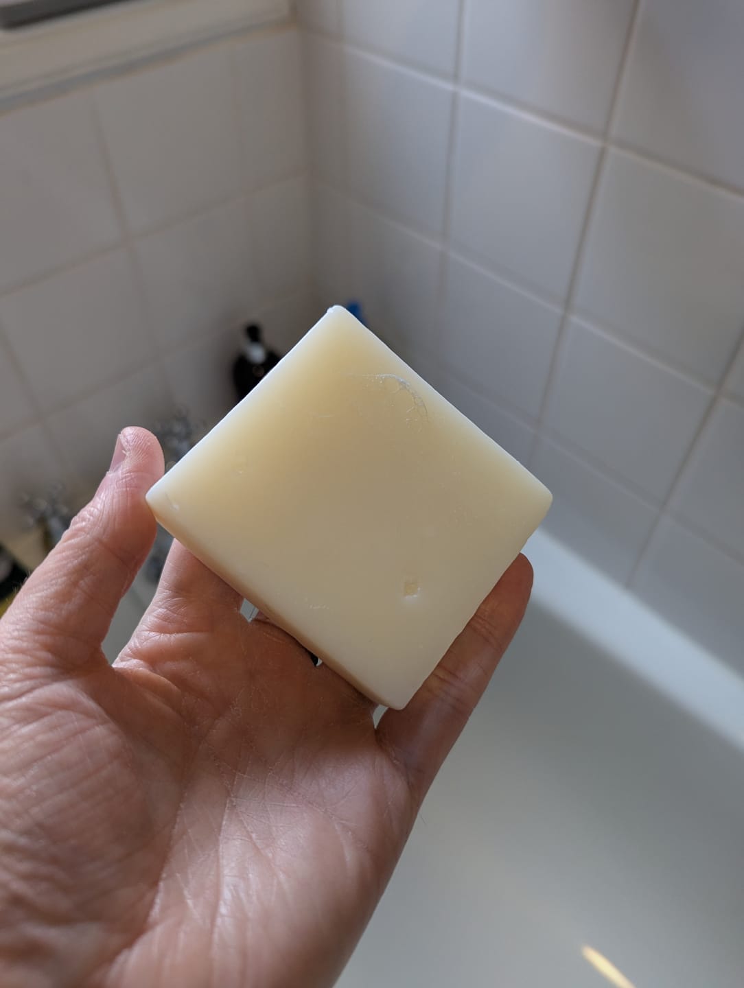 Customer photo review of Grass-Fed Tallow Soap | Moisturising Cleansing Bar