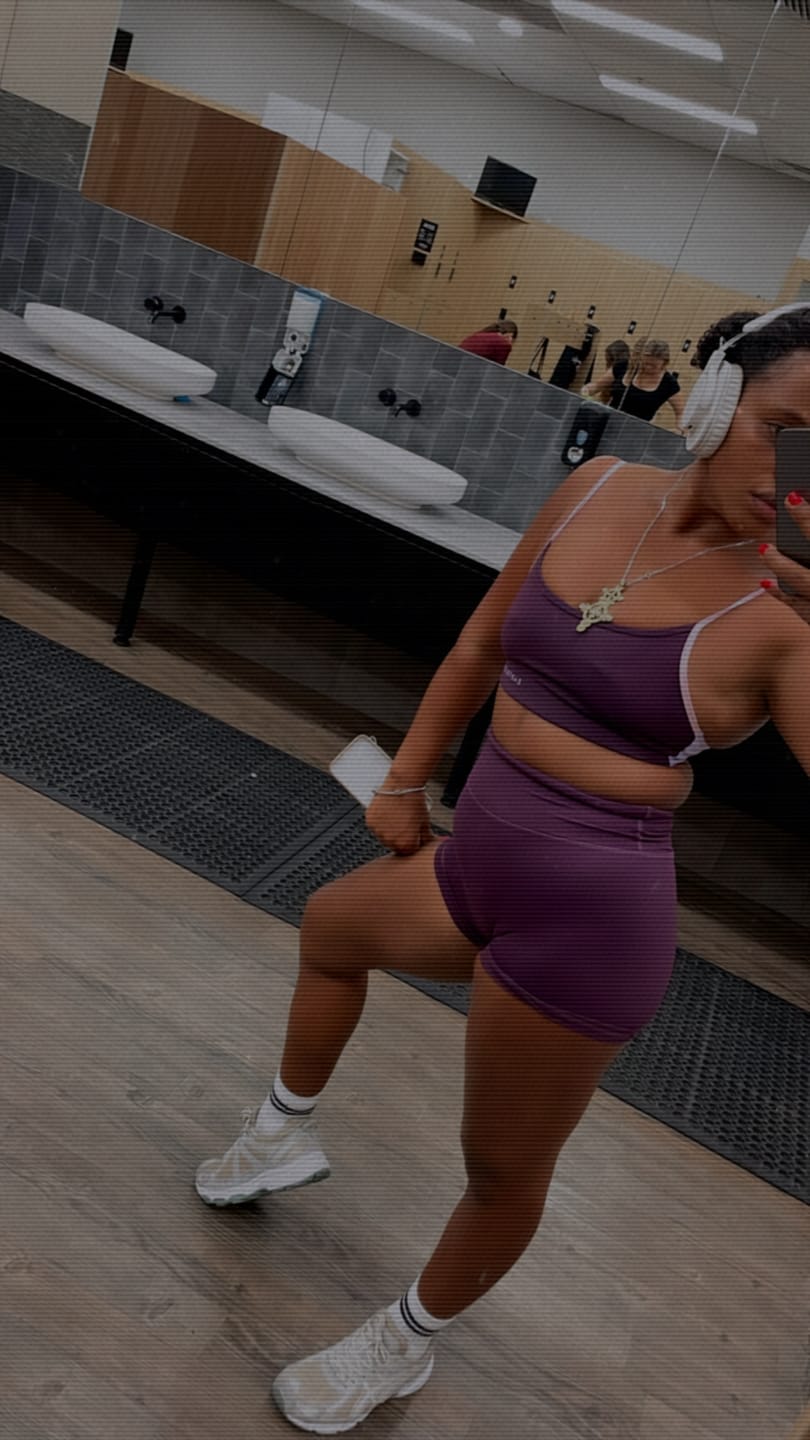 Customer photo review of Plum Shorts