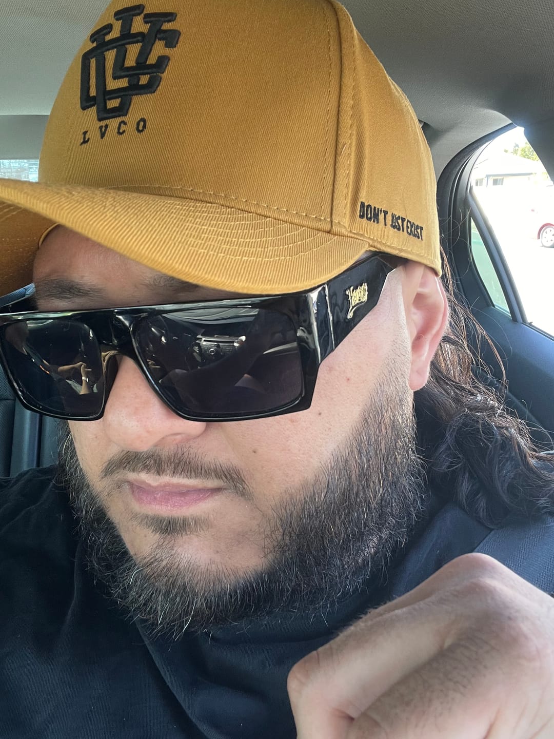 Customer photo review of ULTRA FIT Vegas Gold A-Frame Snapback
