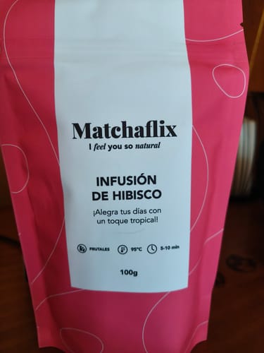 Customer photo review of Infusión de Hibisco