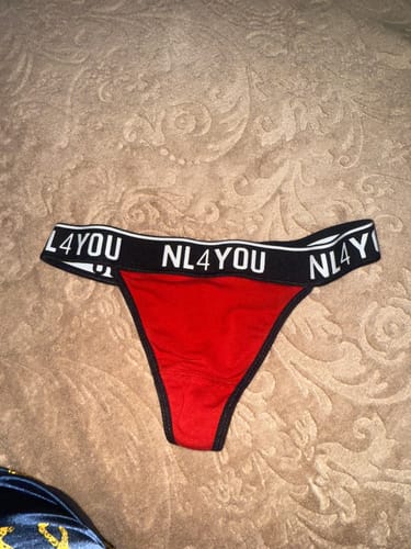 Customer photo review of Red & Black - Памучни прашки / бикини