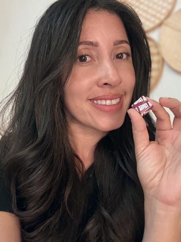 Customer photo review of Hair Growth Gummies