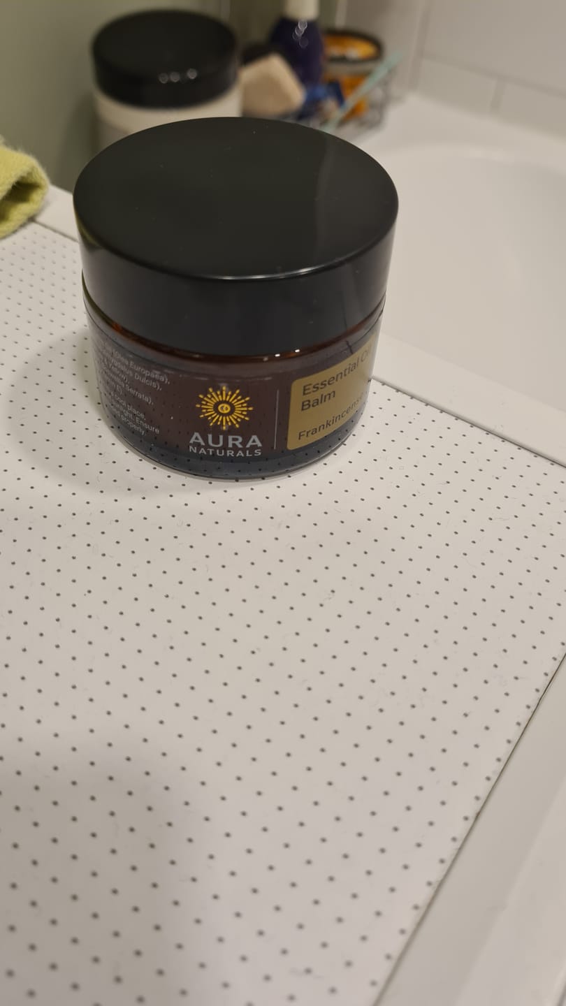 Customer photo review of Frankincense Balm