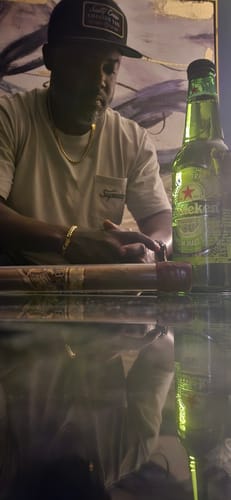 Customer photo review of Cuban Link Set (Gold) 8MM