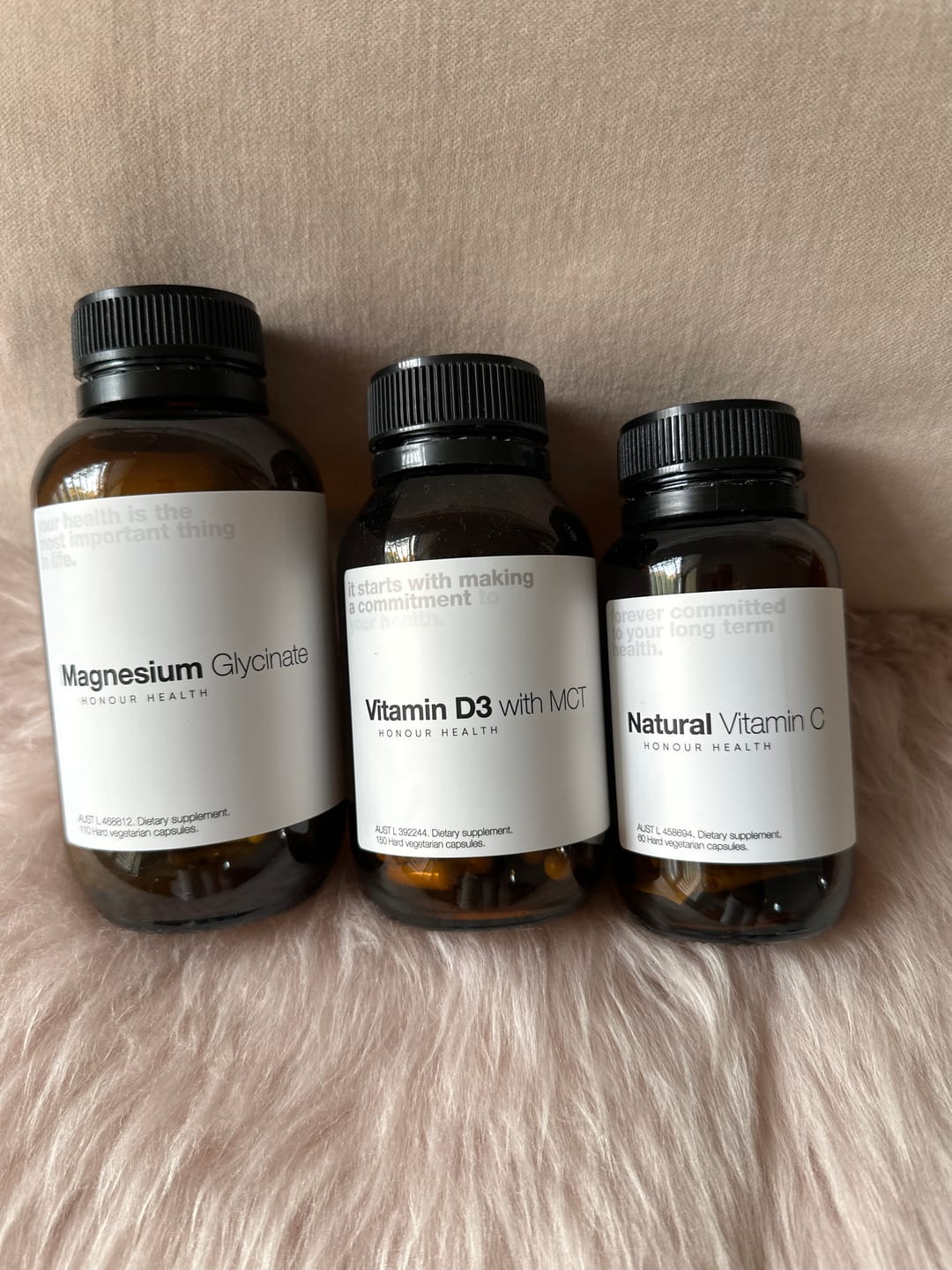 Customer photo review of Natural Vitamin C - 60 Capsules