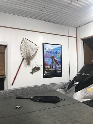 Customer photo review of Custom Fishing Magazine Cover, Personalized Fishing Gifts for Men, Fly Fishing Gifts for Him, Fishing Dad Gift, Angler Funny Fisherman Gift