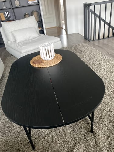 Customer photo review of Treverk sort matt kontaktplast