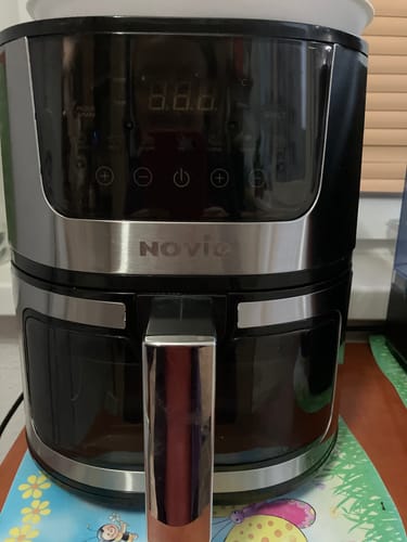 Customer photo review of Air Fryer Novio Grill & Fry