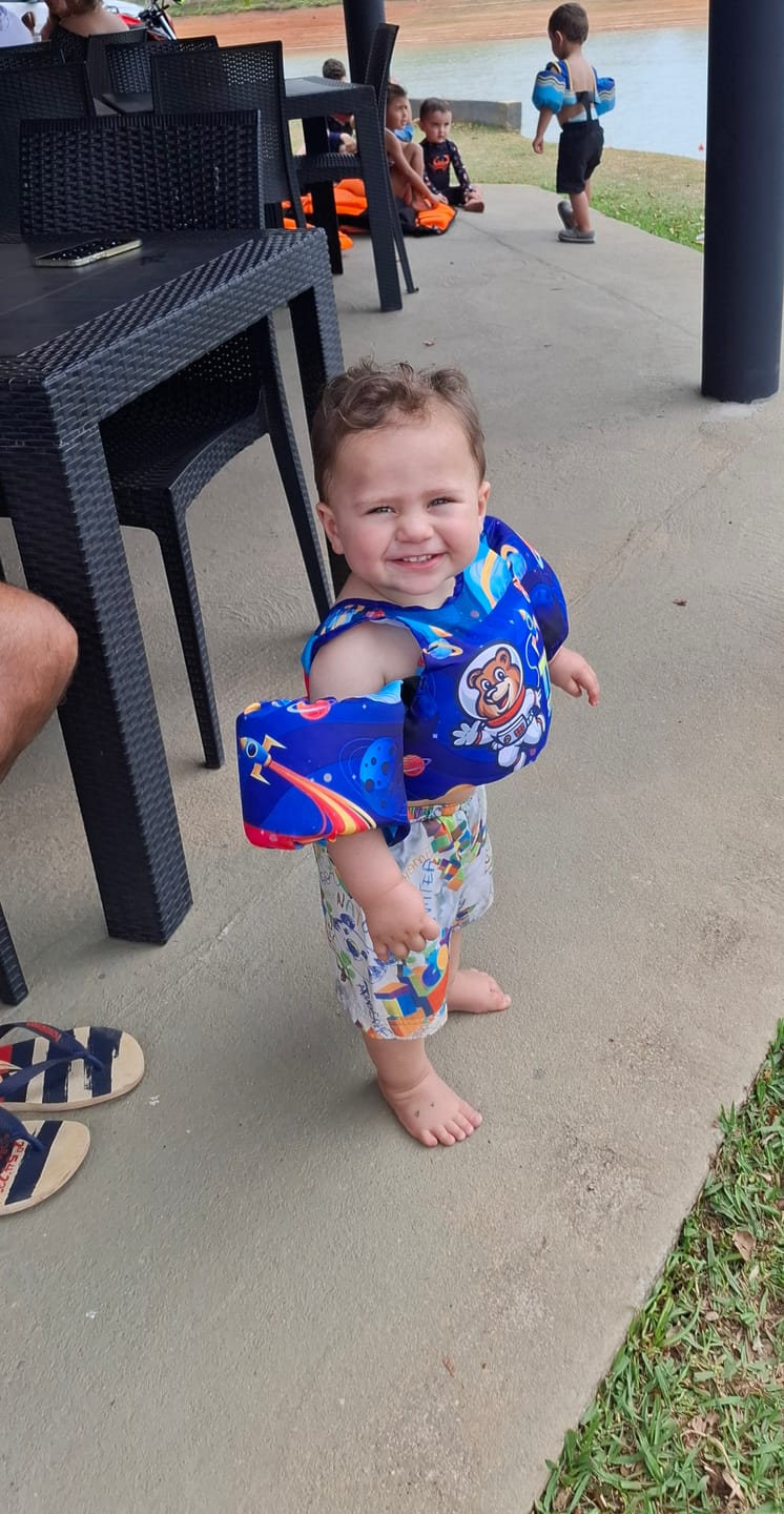 Customer photo review of Colete Salva-Vidas Infantil Homologado