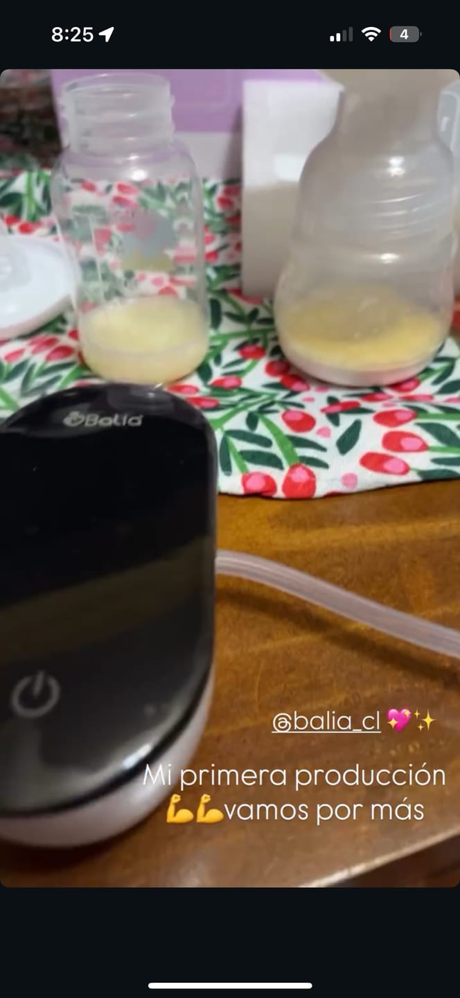 Customer photo review of Extractor de leche doble