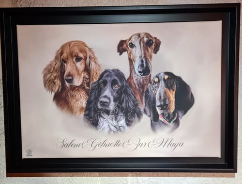 Customer photo review of Öl Pawtrait