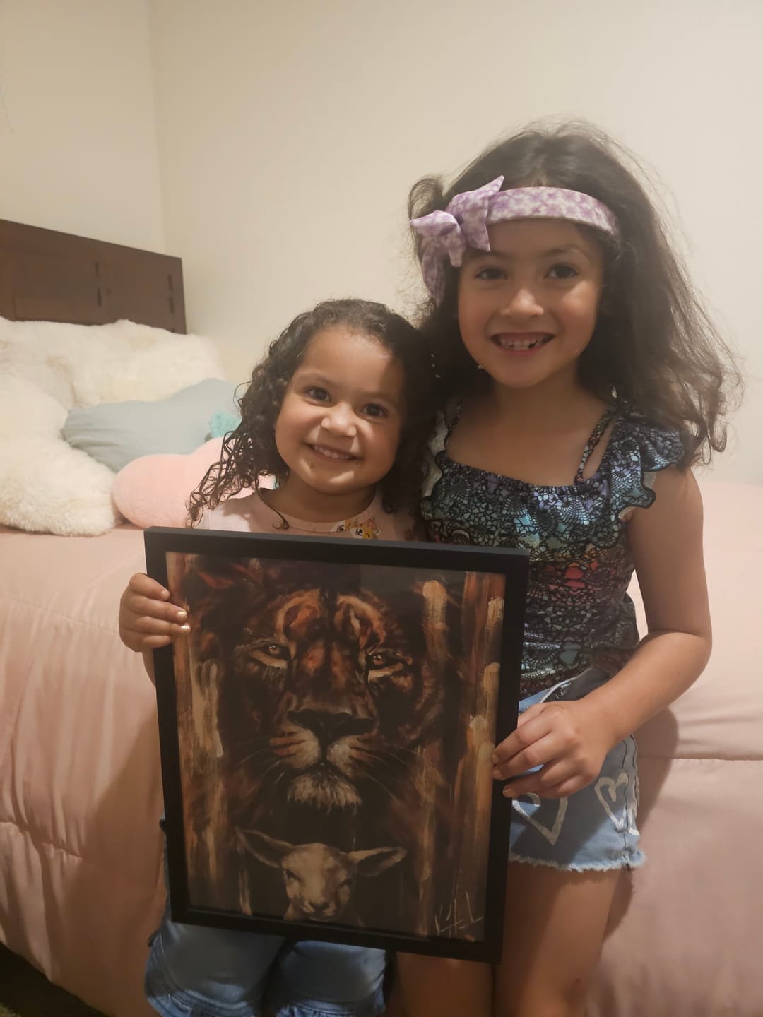 Customer photo review of The Lion and Lamb Passover (Fall Collection)