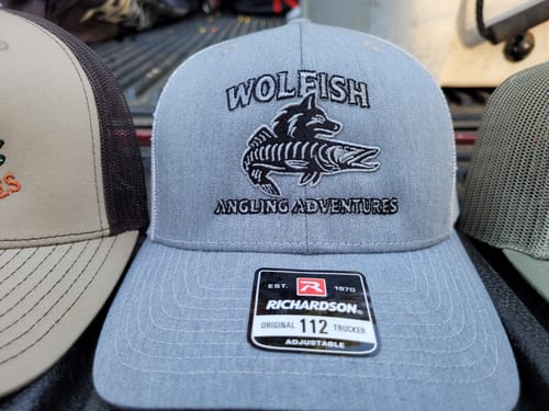 Customer photo review of 12 Richardson 112 Snapback Trucker Caps for $179
