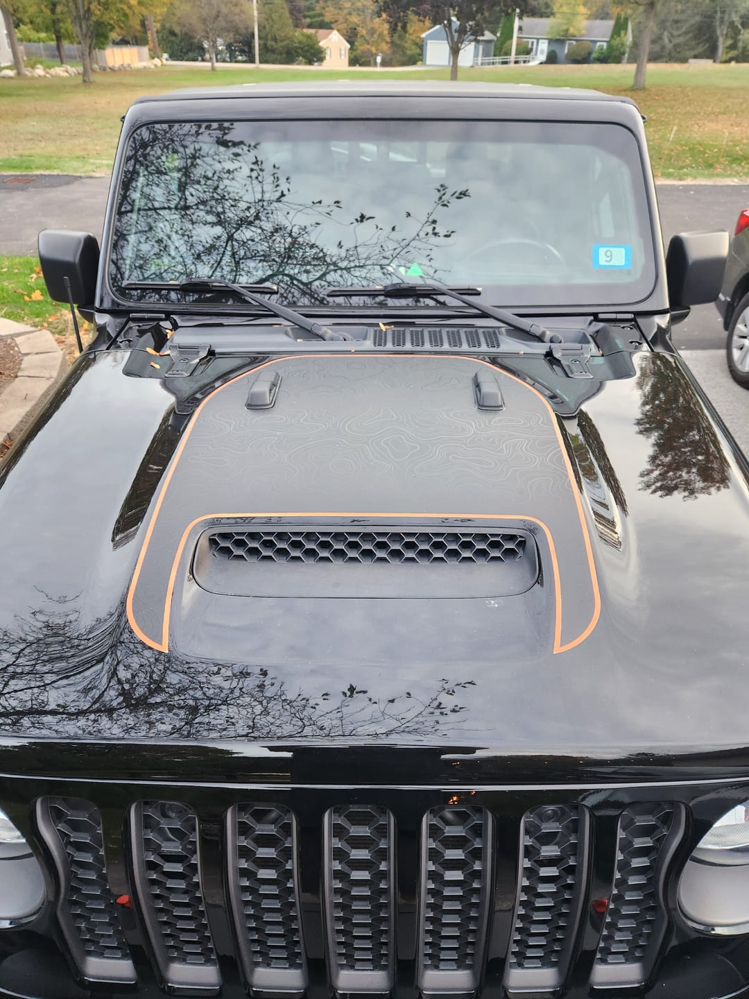 Customer photo review of Hood Graphic for Gladiator MOJAVE