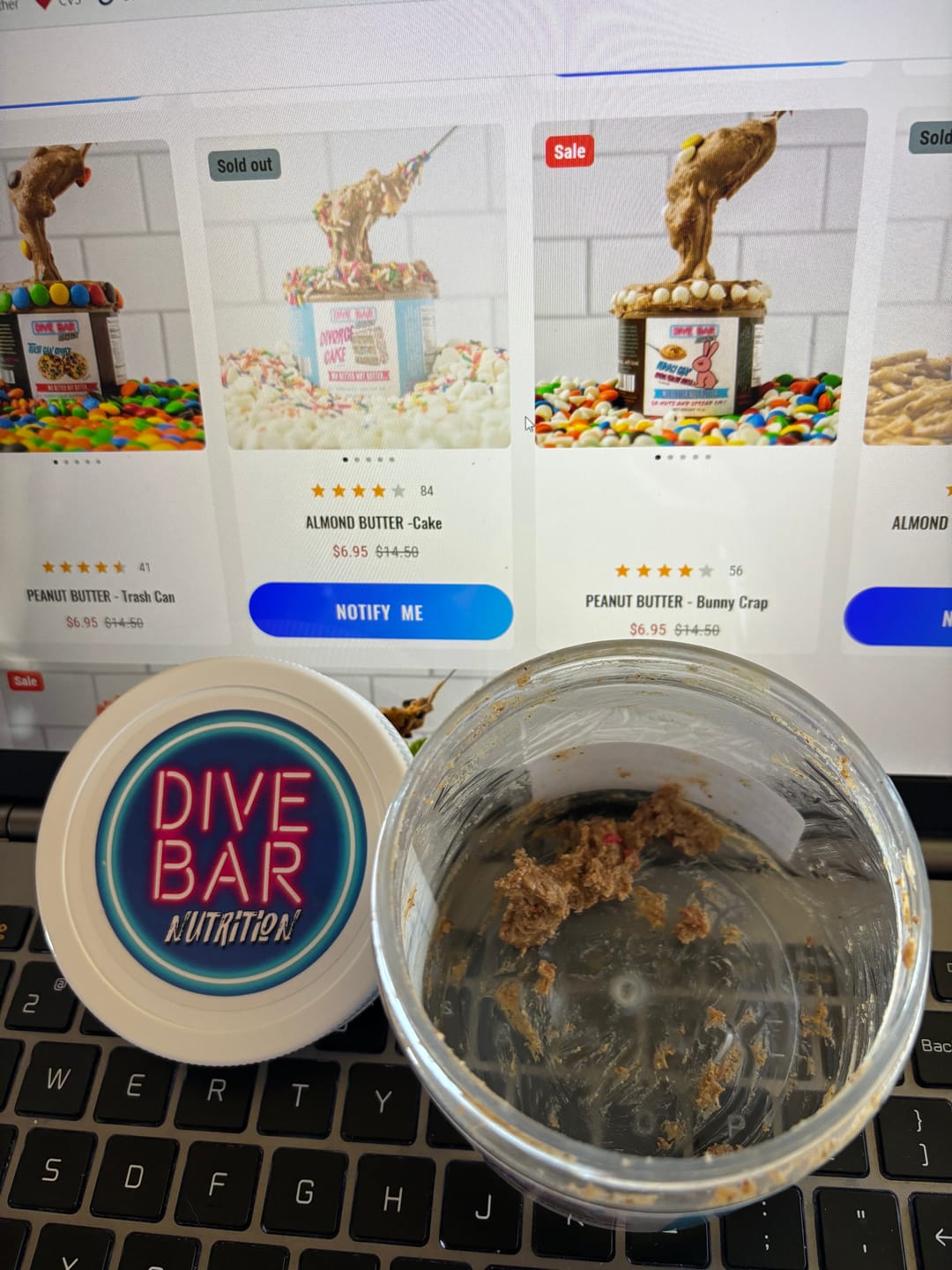 Customer photo review of ALMOND BUTTER -Cake