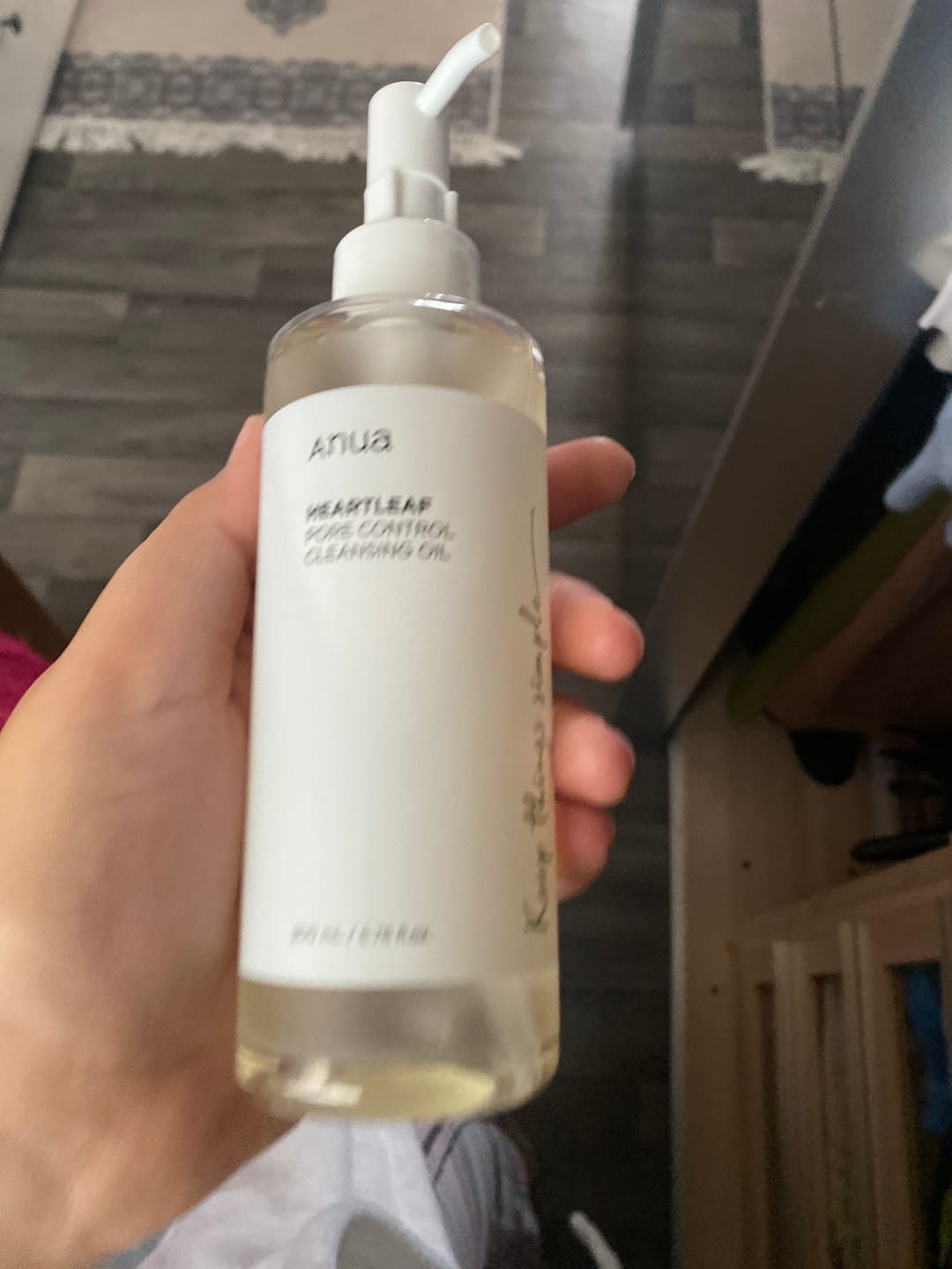 Customer photo review of Anua - Huile nettoyante - Heartleaf Pore Control Cleansing Oil