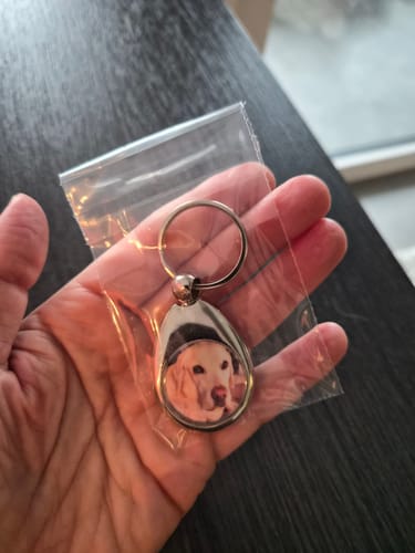 Customer photo review of Schlüsselanhänger-Bundle Tropfen 3x dein Foto für nur 19,90 €