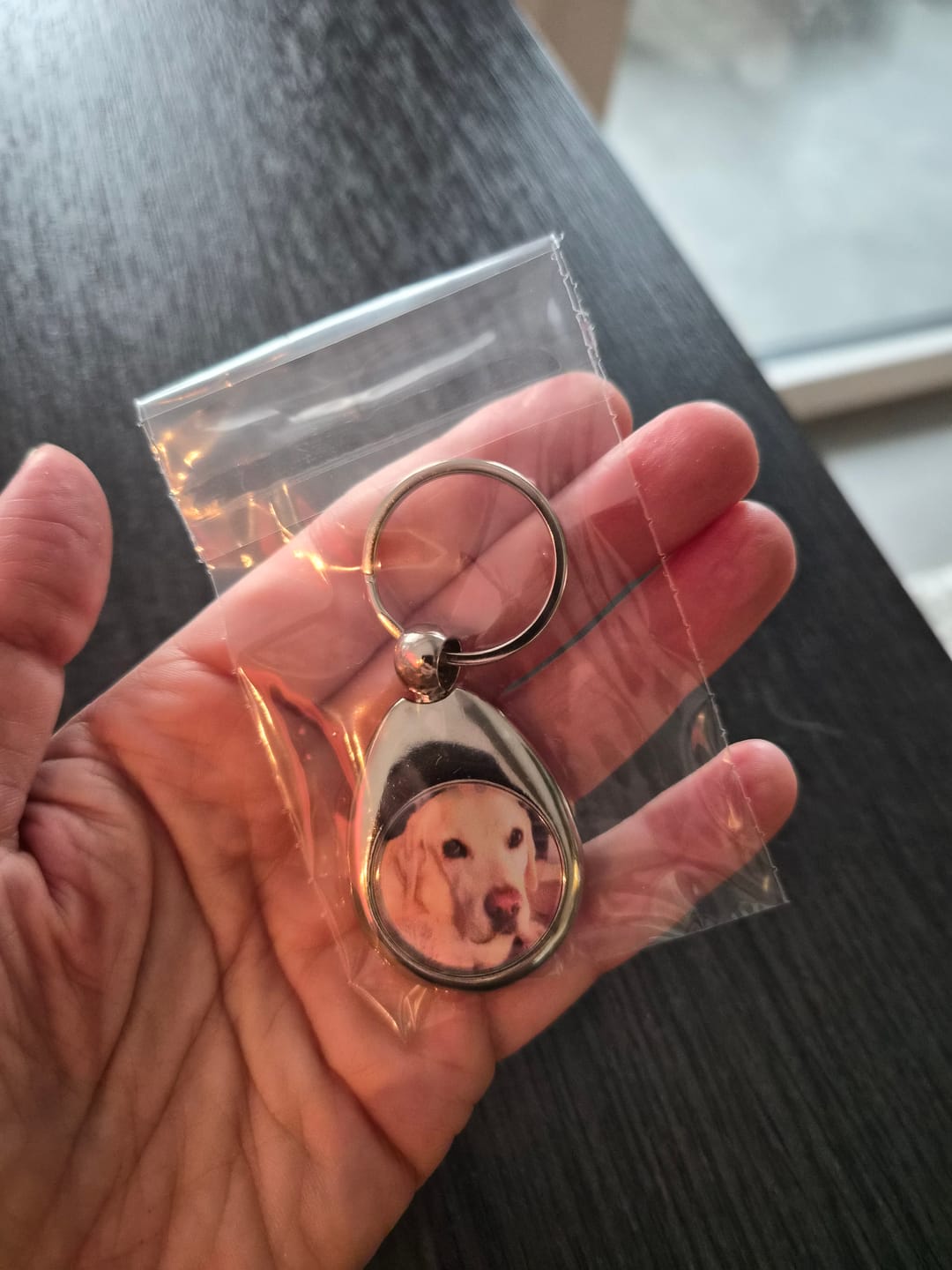 Customer photo review of Schlüsselanhänger-Bundle Tropfen 3x dein Foto für nur 19,90 €