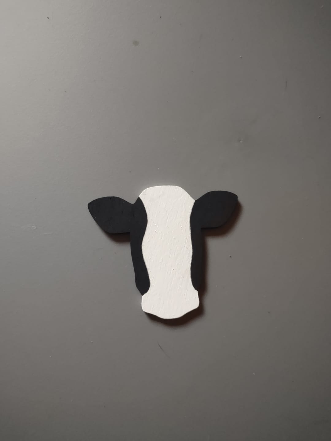 Customer photo review of Unfinished Wood Dairy Cow Shape - Craft - up to 46" DIY