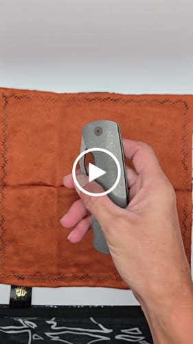 Laura T. review of Dixon Folding Knife – Titanium Frame Lock, 3.75″ MagnaCut Blade, Made in USA image 1 out of 1