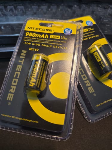 Customer photo review of NL169 (16340 - 950mAh - 2A)
