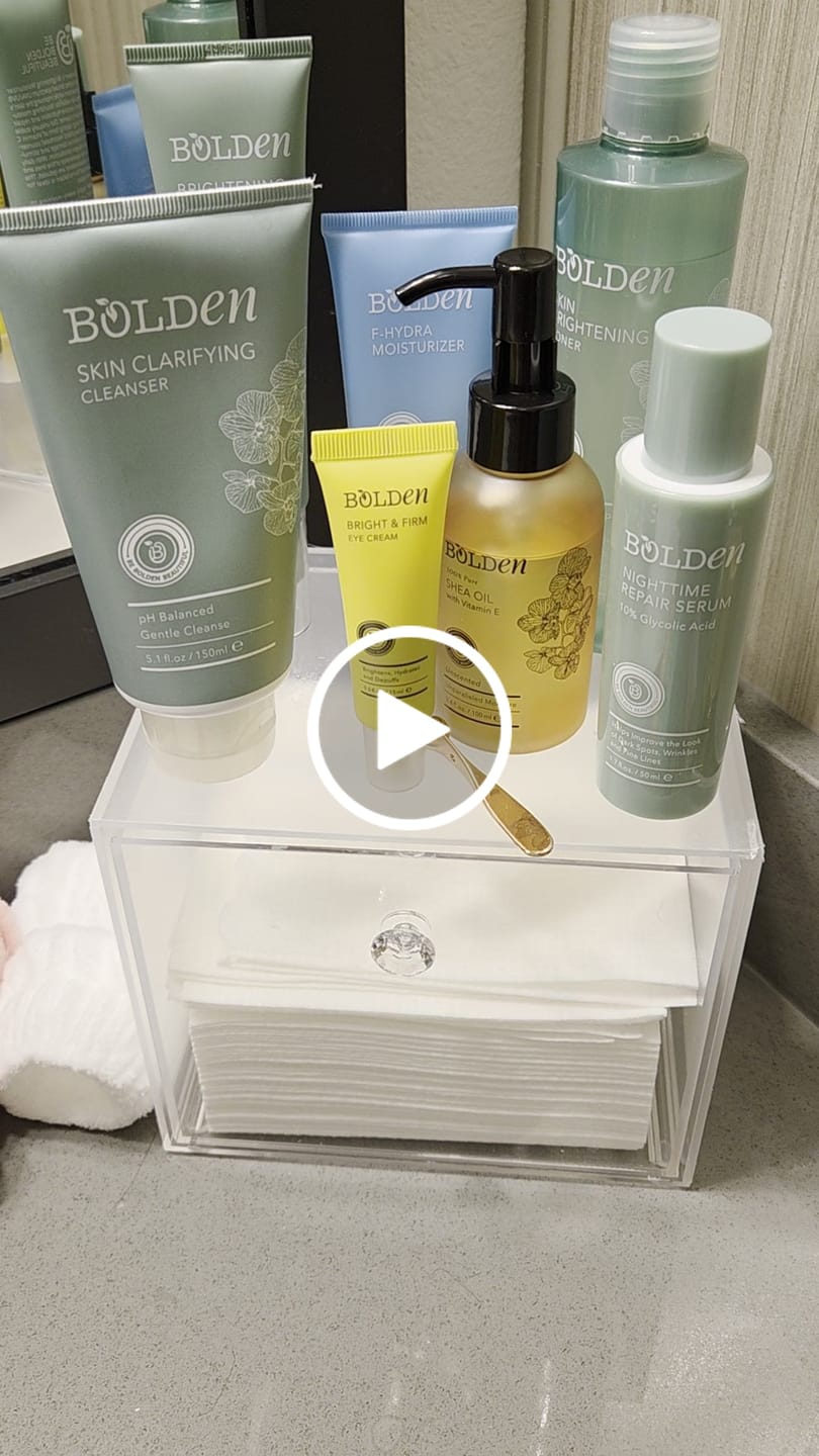 Customer video review of Bolden Clear Skin Kit | 3-Step Daily Routine for Clear, Even-Toned Skin
