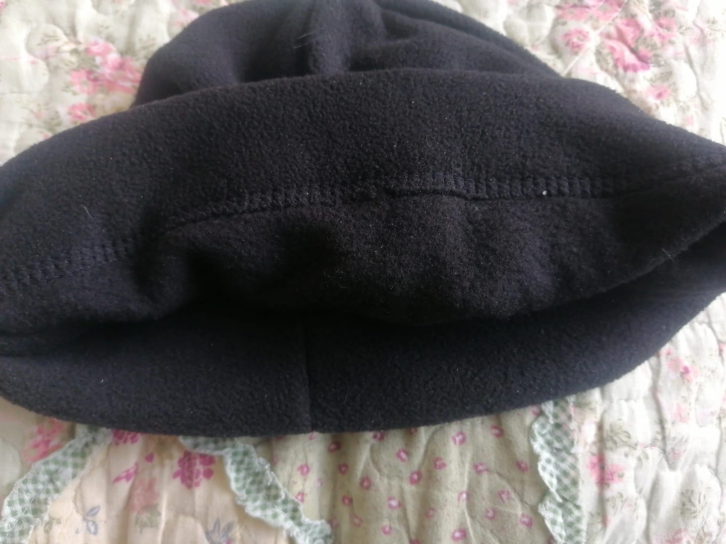Customer photo review of Winddichte Polar-Fleece Mütze