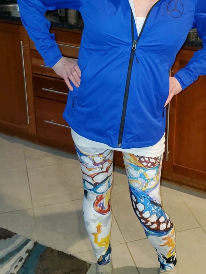 Customer photo review of Rainbow He'e Legging