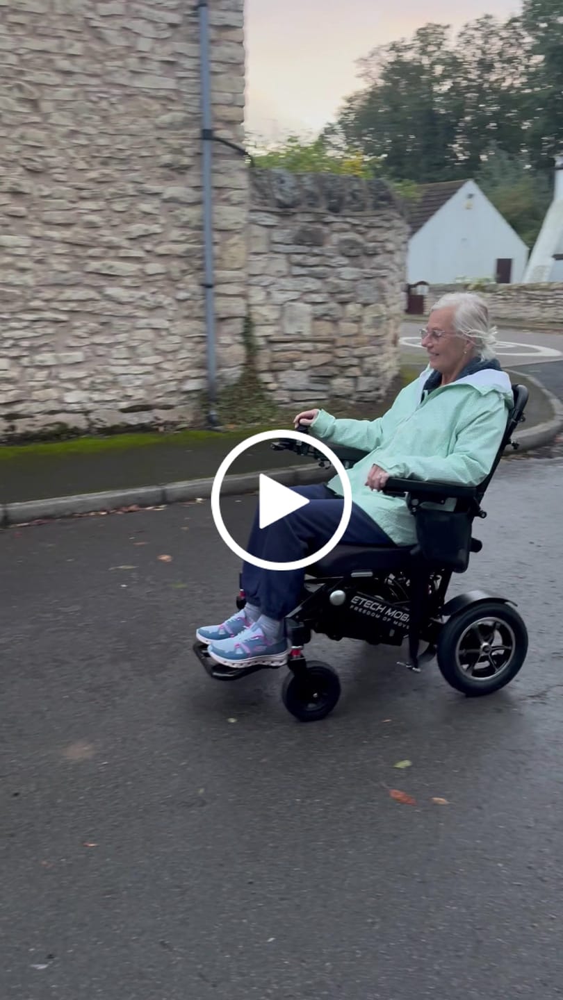 Customer video review of Automatic Reclining Lightweight Electric Wheelchair | Freedom Elite AR