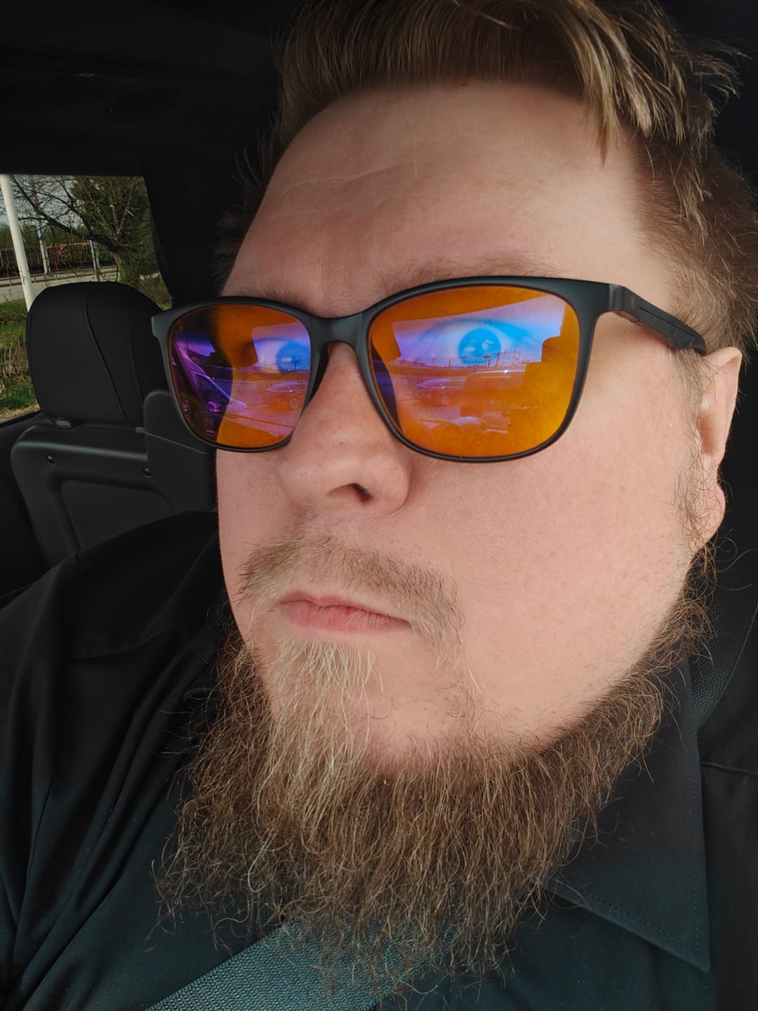 Customer photo review of KAJO päivälasit musta