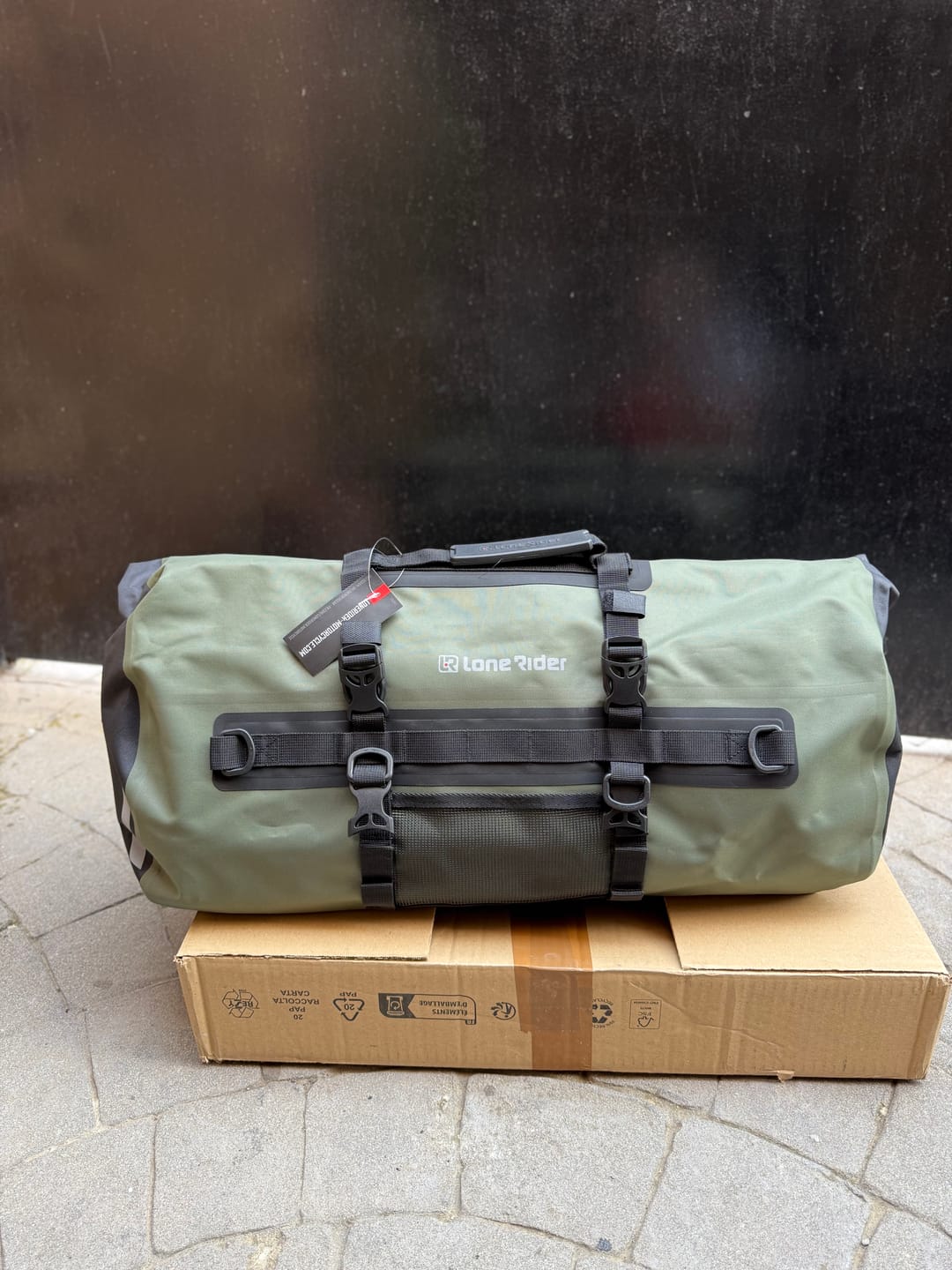 Customer photo review of Explorer Duffel Dry Bag