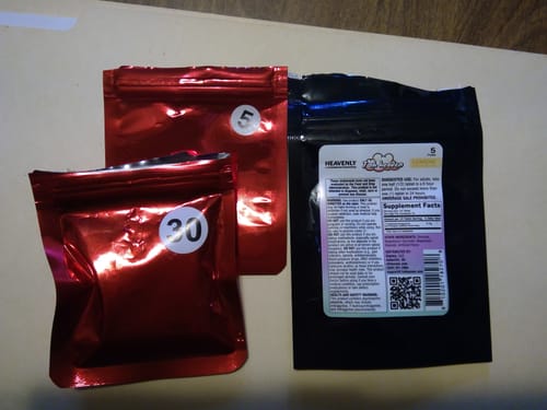 Customer photo review of 7-OH HEAVENLY TABLETS (18 MG) 5 pack