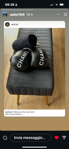 Customer photo review of COCO BOXING GLOVES