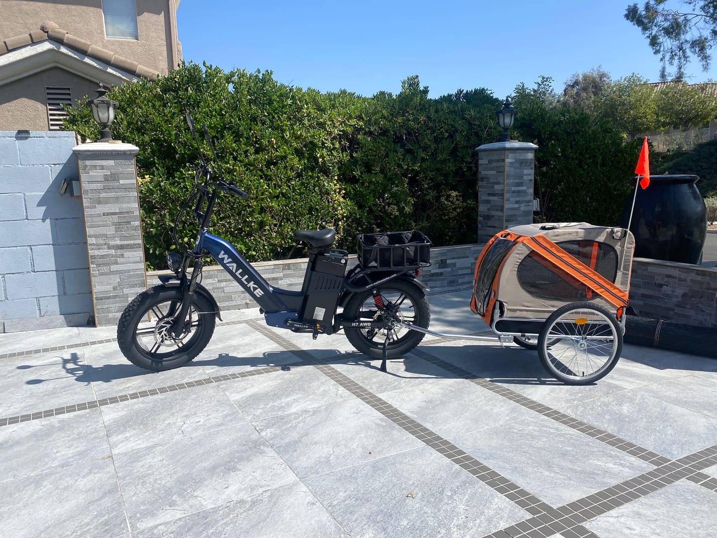 Customer photo review of Pet/Cargo Trailer