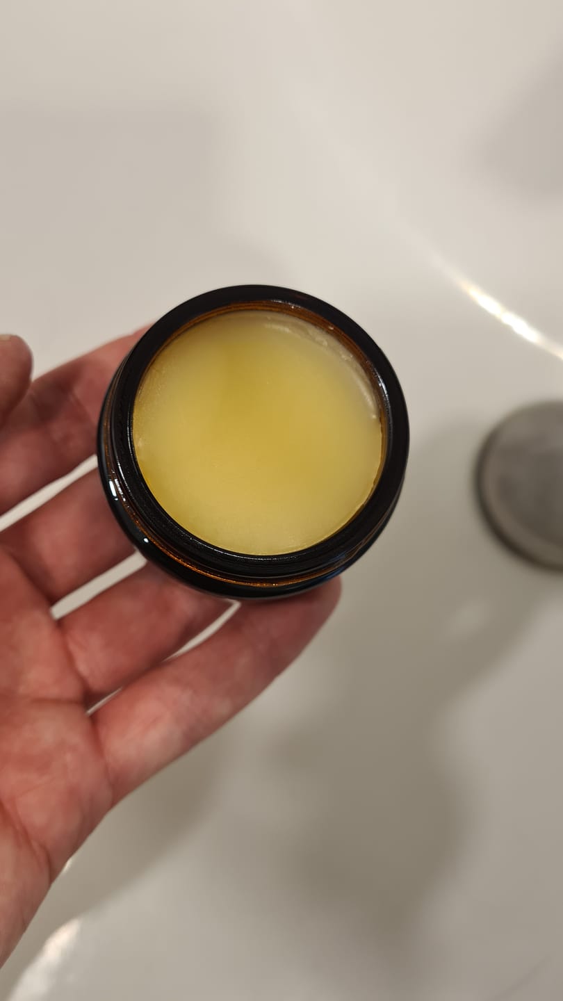 Customer photo review of Frankincense Balm