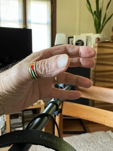 Customer photo review of Palestine Heritage Ring